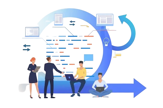 HRMS Software illustration